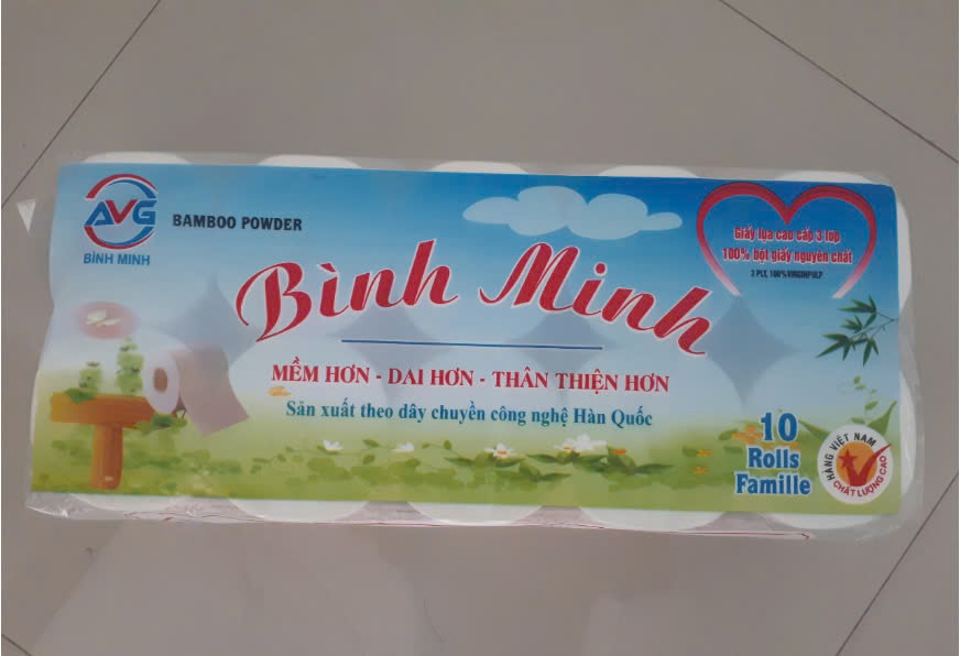 Giấy vệ sinh - Công Ty TNHH AVG Bình Minh